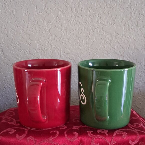 St. Nicholas Square Grandpa Claus & Grandma Claus Holiday Coffee Mugs - Picture 3 of 12